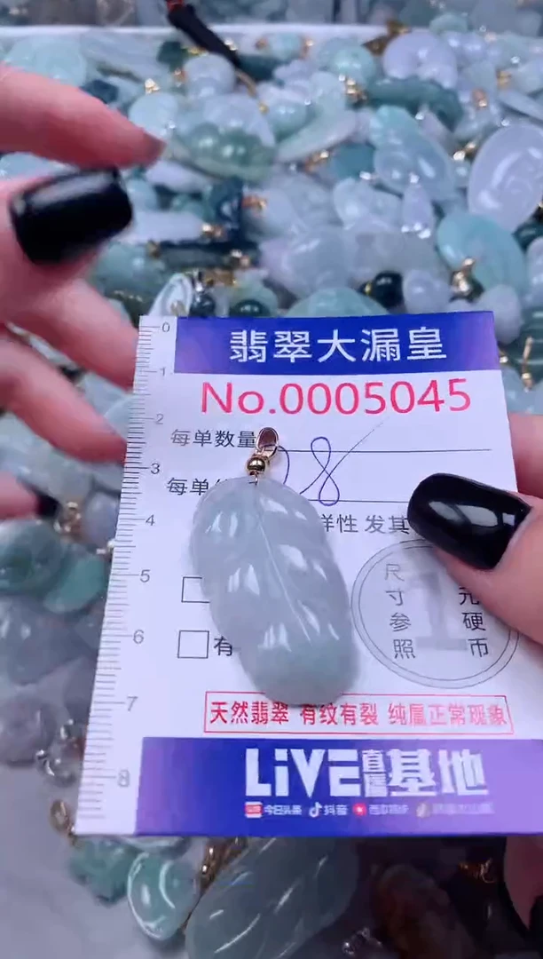 颈饰未镶嵌翡翠5045