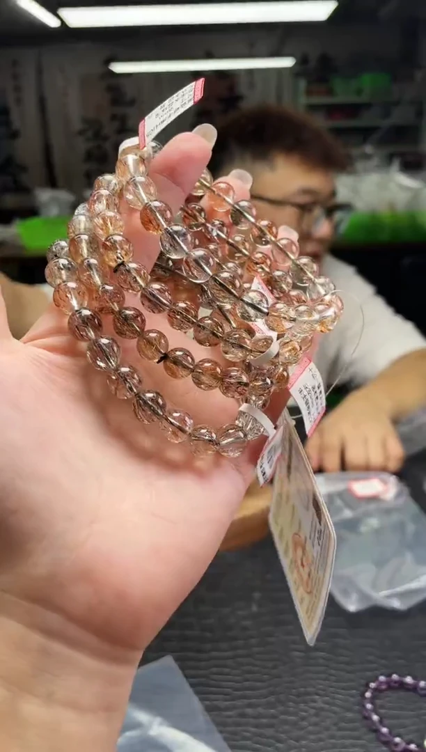 水晶手串未镶嵌手串374多样性发其一