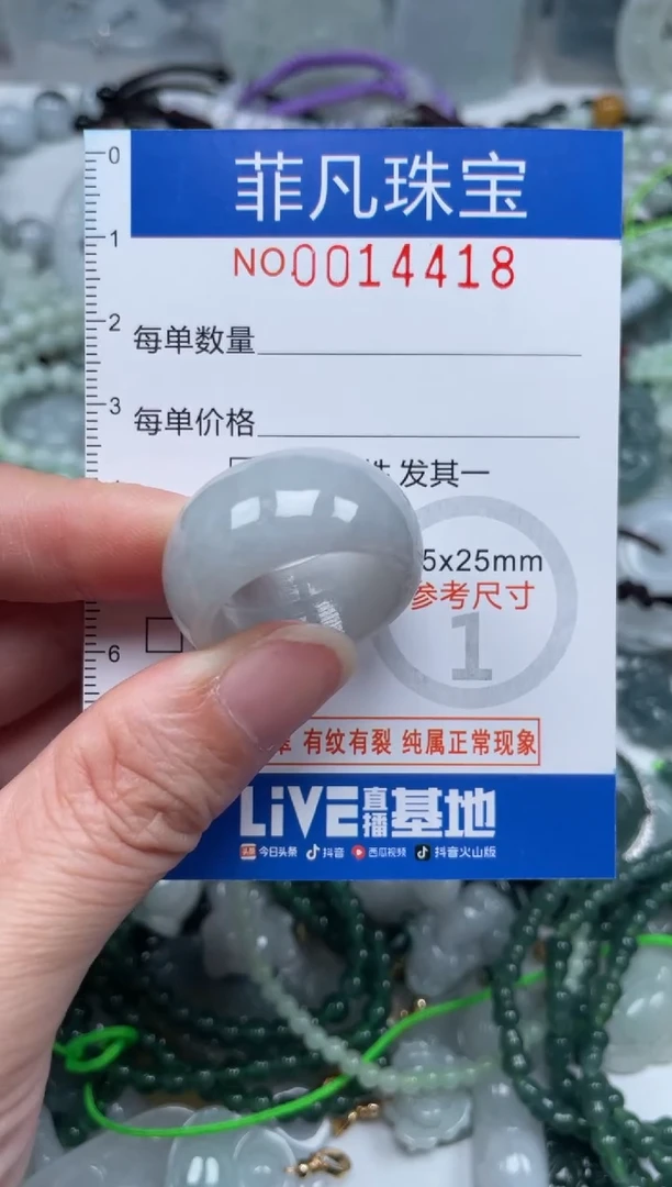 颈饰未镶嵌翡翠14418