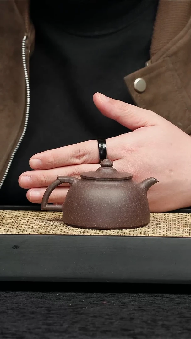 茶壶紫砂五堂 天香阁笠帽-大