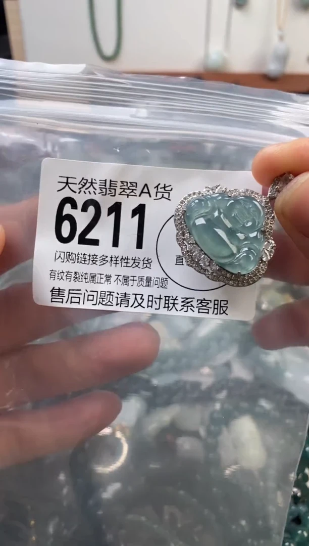 颈饰未镶嵌翡翠翡翠6211