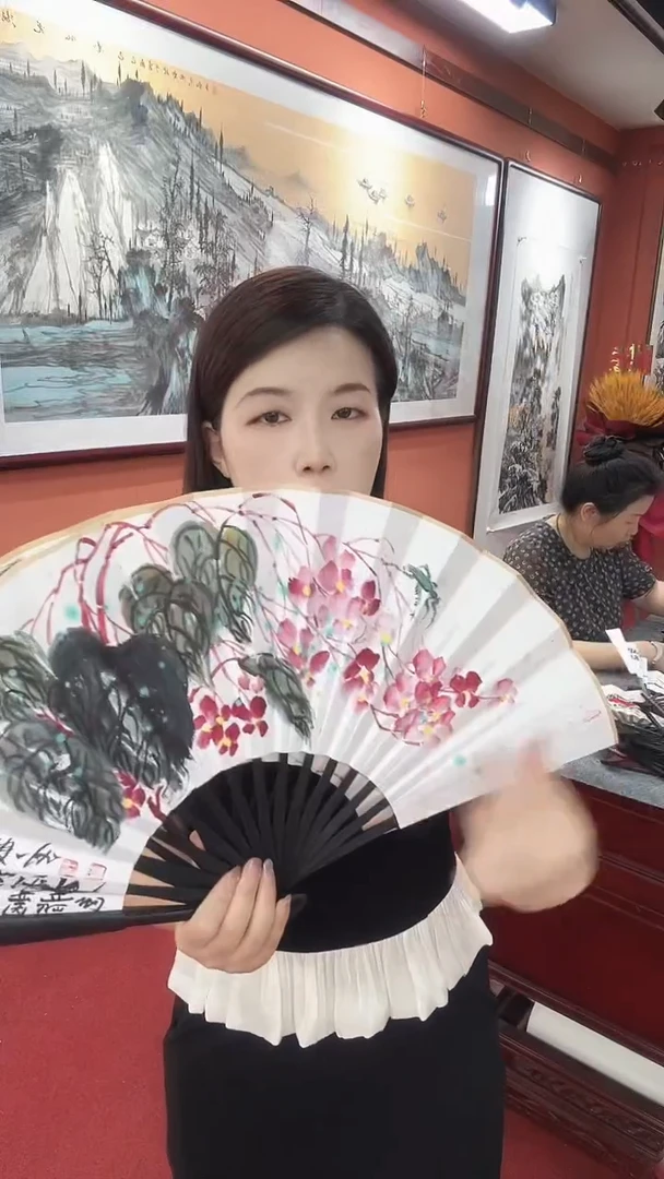 国画孟祥敏/国画/扇面