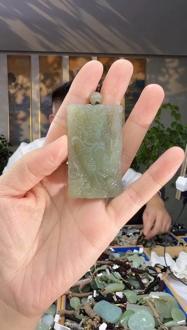 未镶嵌和田玉挂件拍一发一