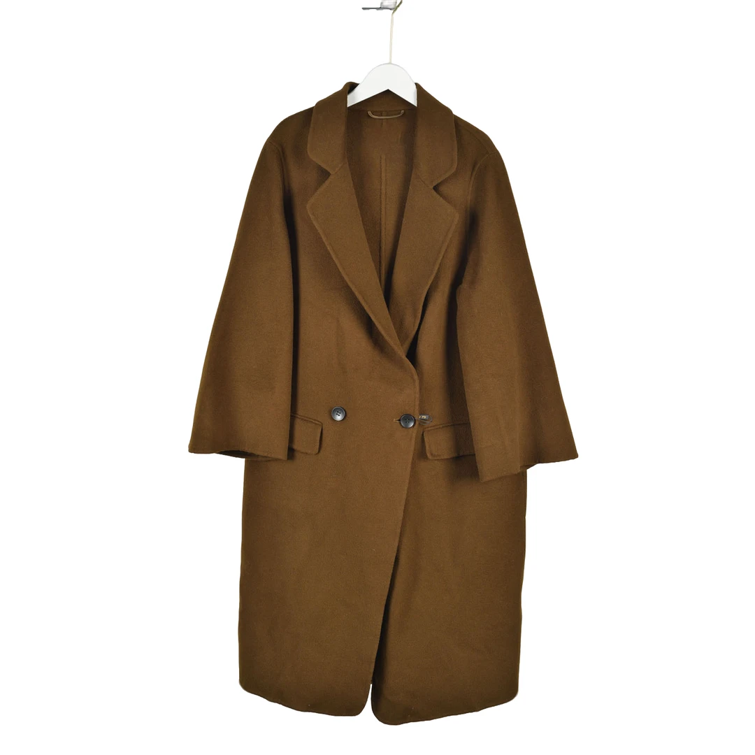 GPC3【专柜捡漏】气质轻奢女装SLDEC-大衣3150棕灰大二码