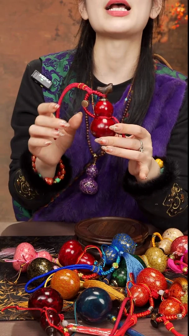 481--大漆开口小葫芦---178