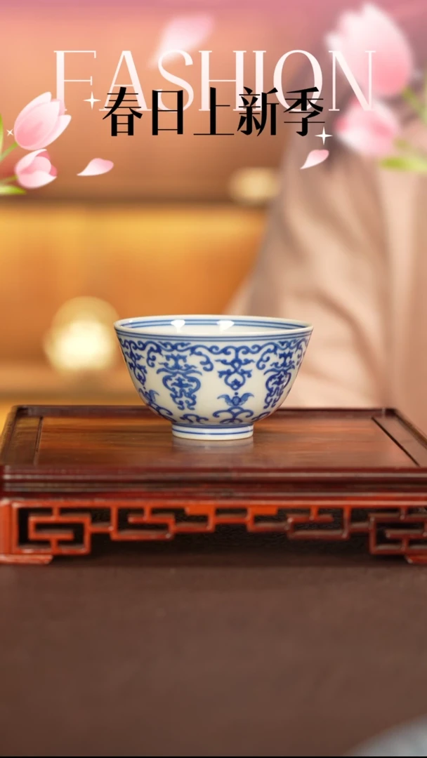 【闪购商品】杯子刘建锋窑景德镇纯手工陶瓷瓷