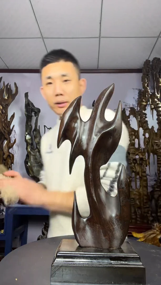 金丝楠木雕款玩****肆金丝楠木工艺品摆件