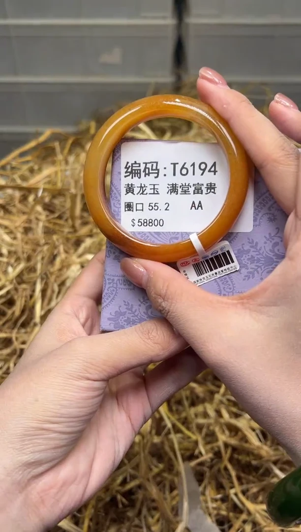 未镶嵌手镯石英质玉T6194
