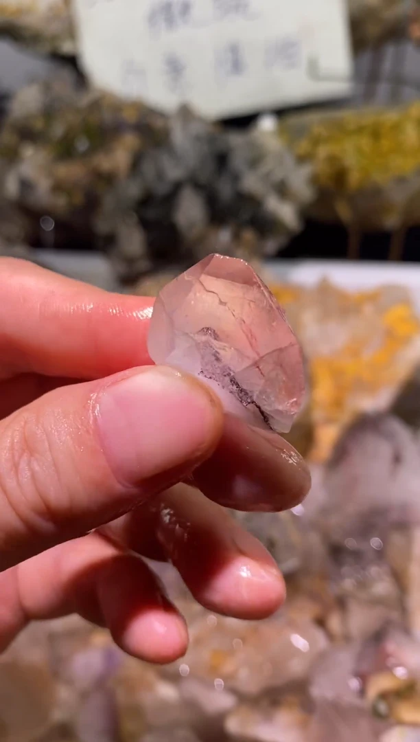 未镶嵌珠宝半成品水晶36号四川超七花园水晶