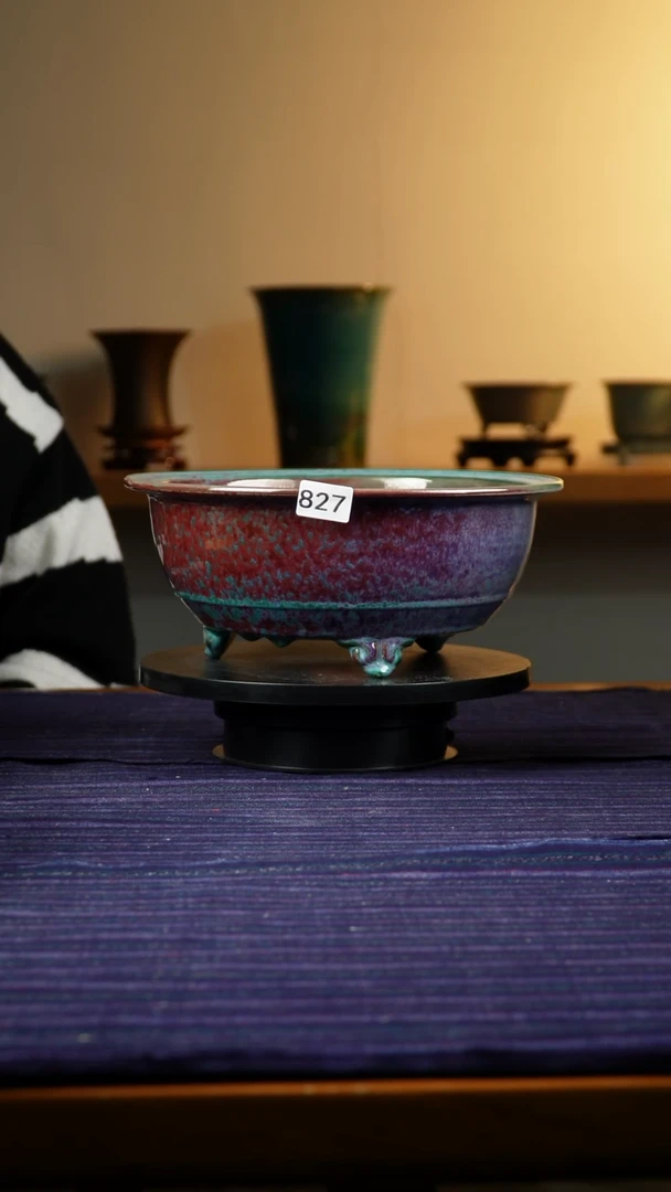 渔*叟827窑变大花盆12/27