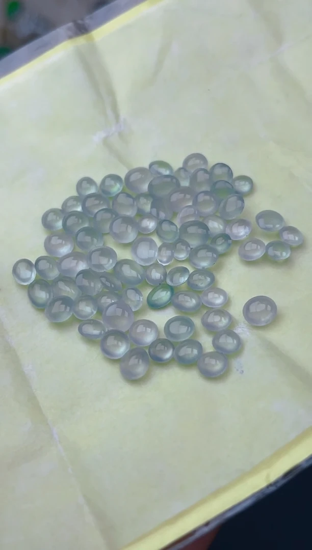 未镶嵌定制翡翠天然翡翠蛋面16