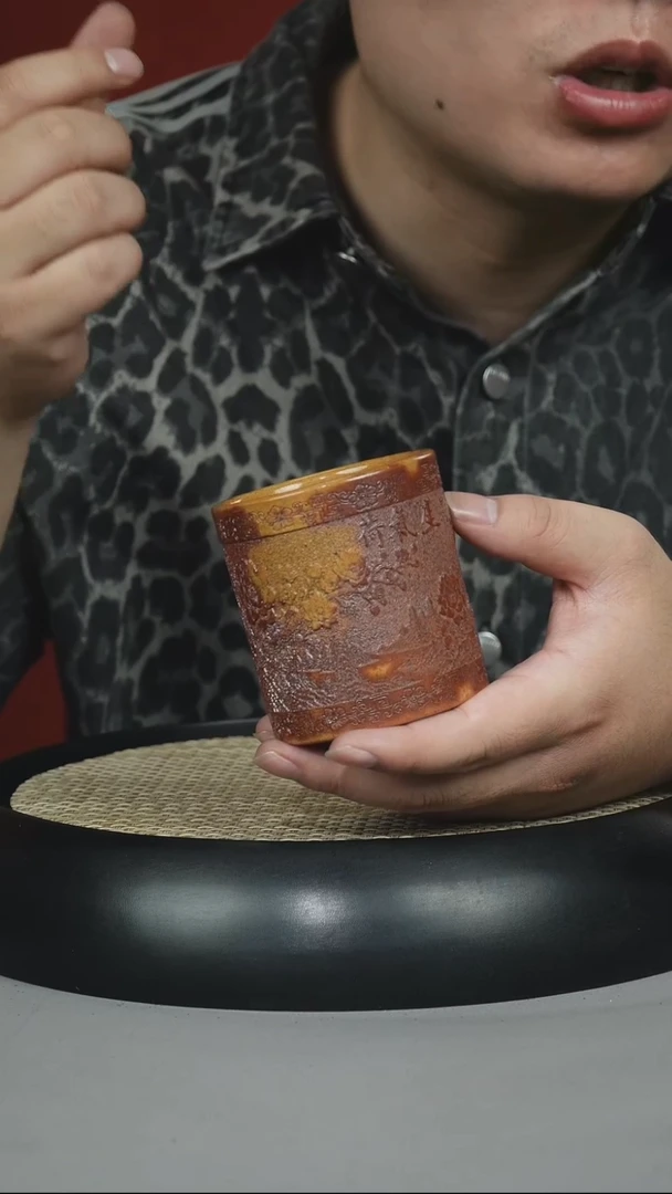 茶壶紫砂龙骨金砂 山水直筒杯