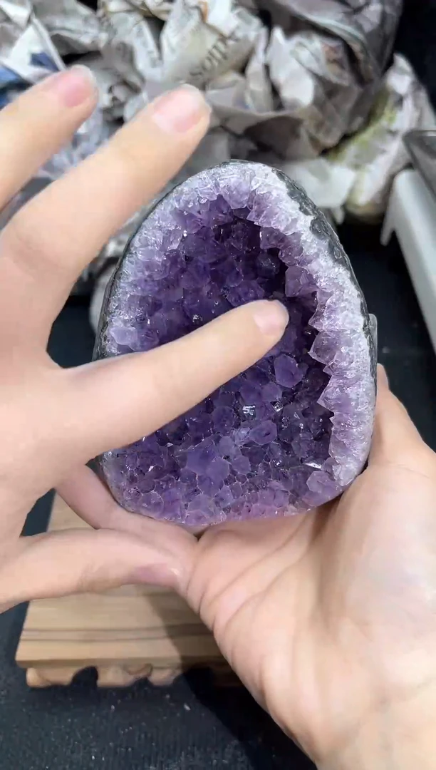 【闪购商品】紫晶1未镶嵌101号摆件