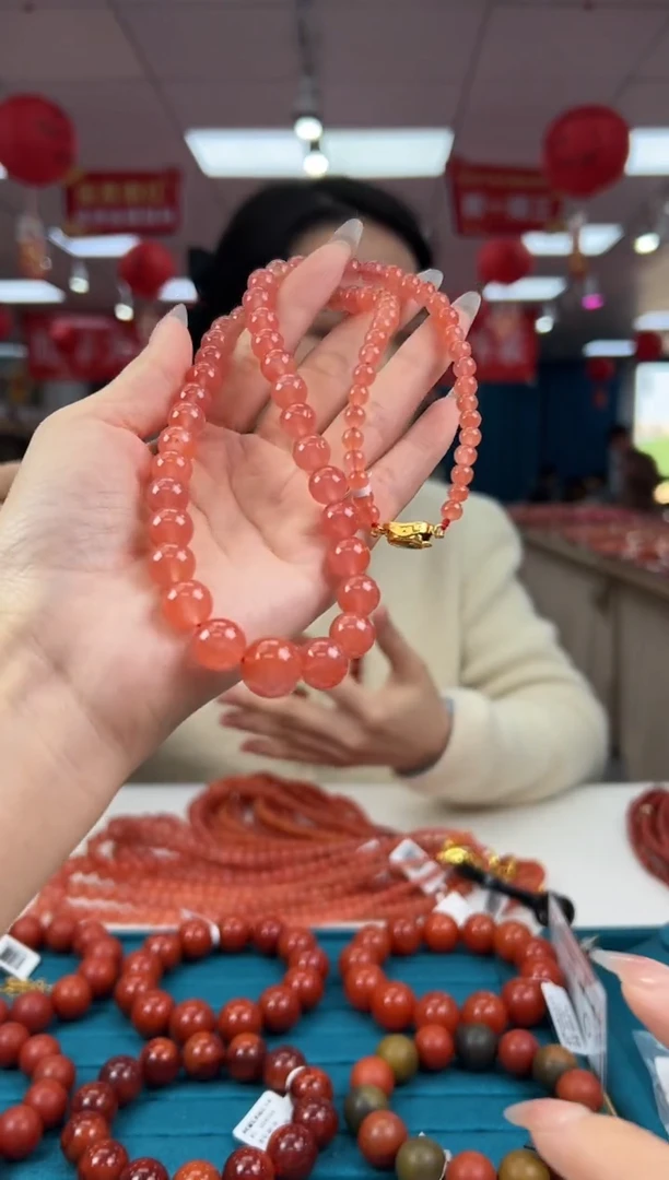 【闪购商品】南红玛瑙项链合金1.17-（多样式）