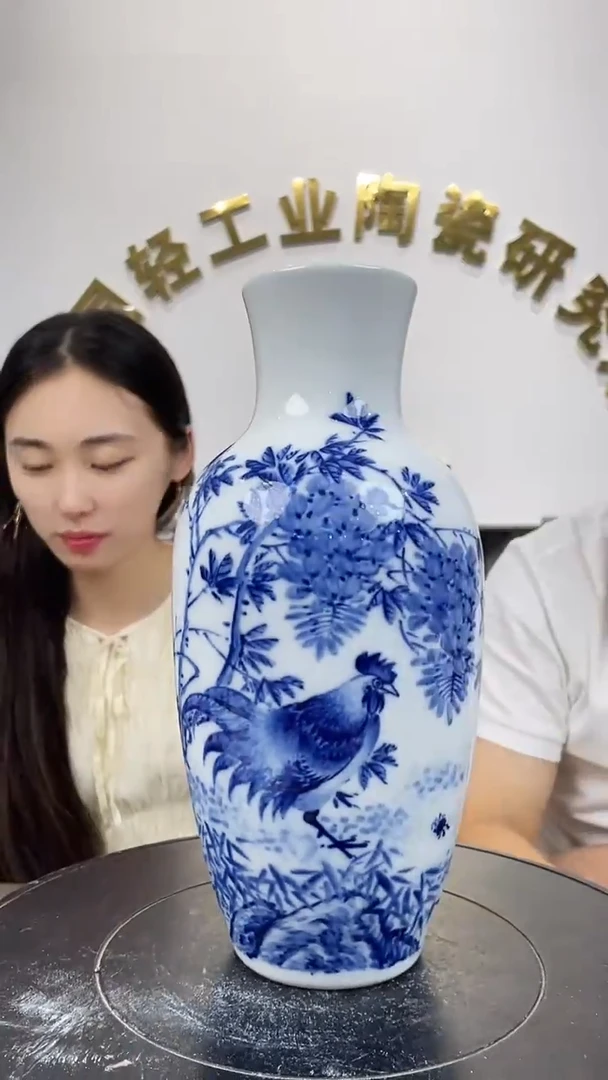 摆件景德镇陶瓷手工手绘摆件