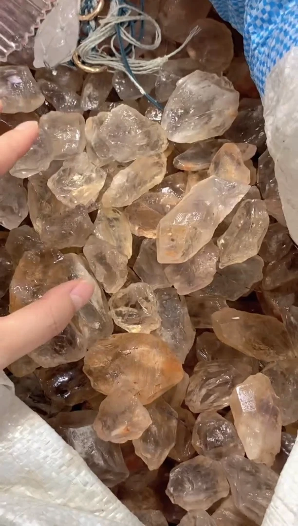 水晶珠宝半成品未镶嵌100g