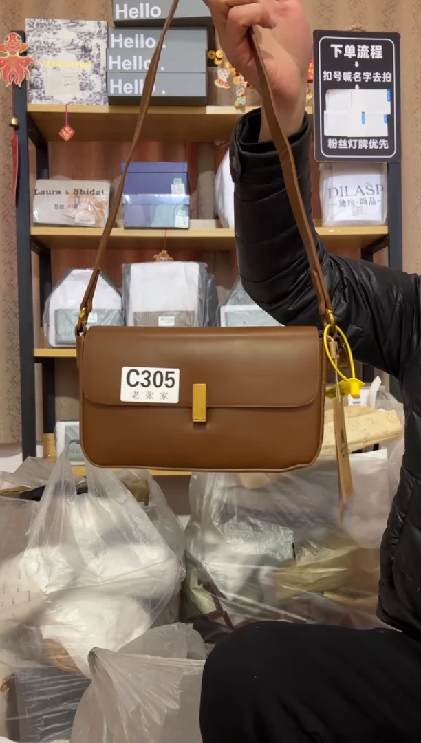 小牛剖层皮革老张家女包305