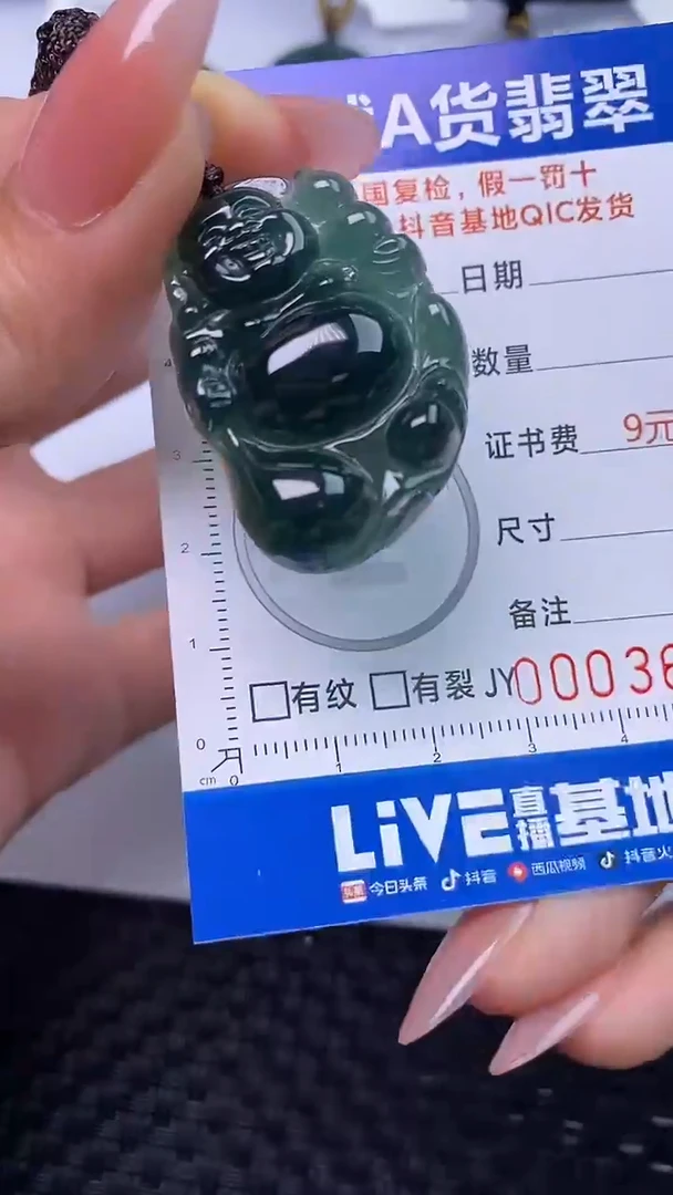 颈饰未镶嵌翡翠3644