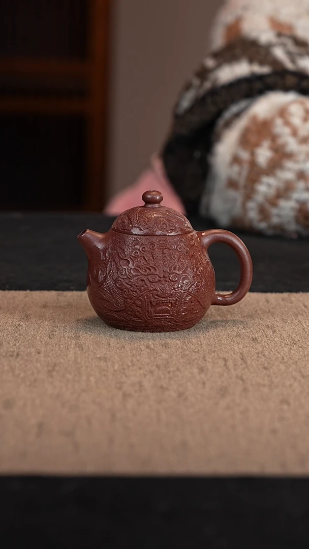 【闪购商品】紫砂茶壶底槽青龙蛋