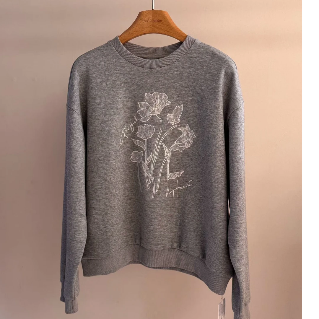 25-665款 类似刺绣重工卫衣