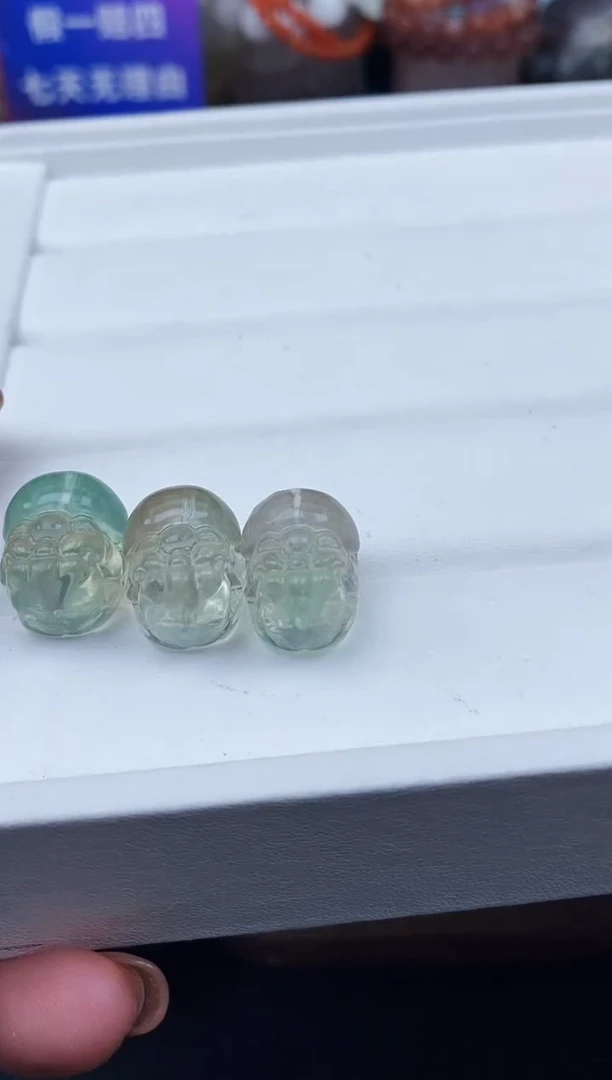 【闪购商品】萤石颈饰未镶嵌44a多样性发其一/2.14/1个