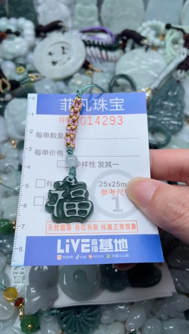 颈饰未镶嵌翡翠14293