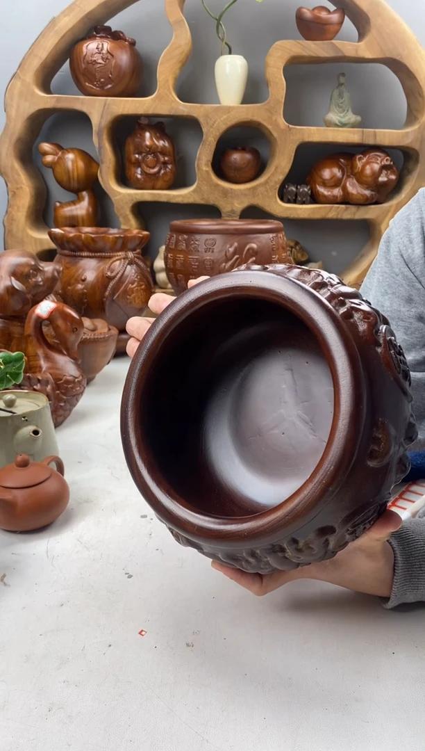 香樟木A42聚宝盆/尺寸