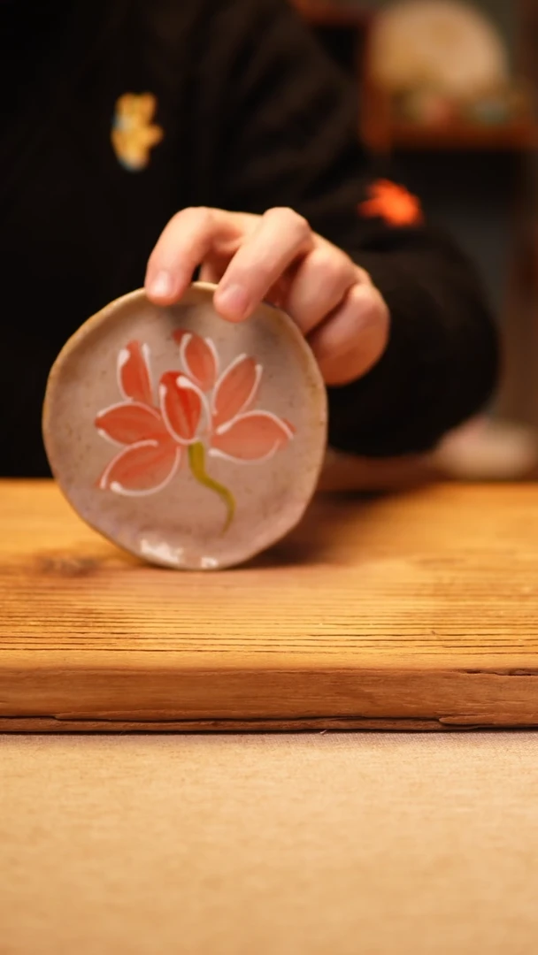 【闪购商品】@@陶园瓷舍@@纯手工手绘@高温釉下彩