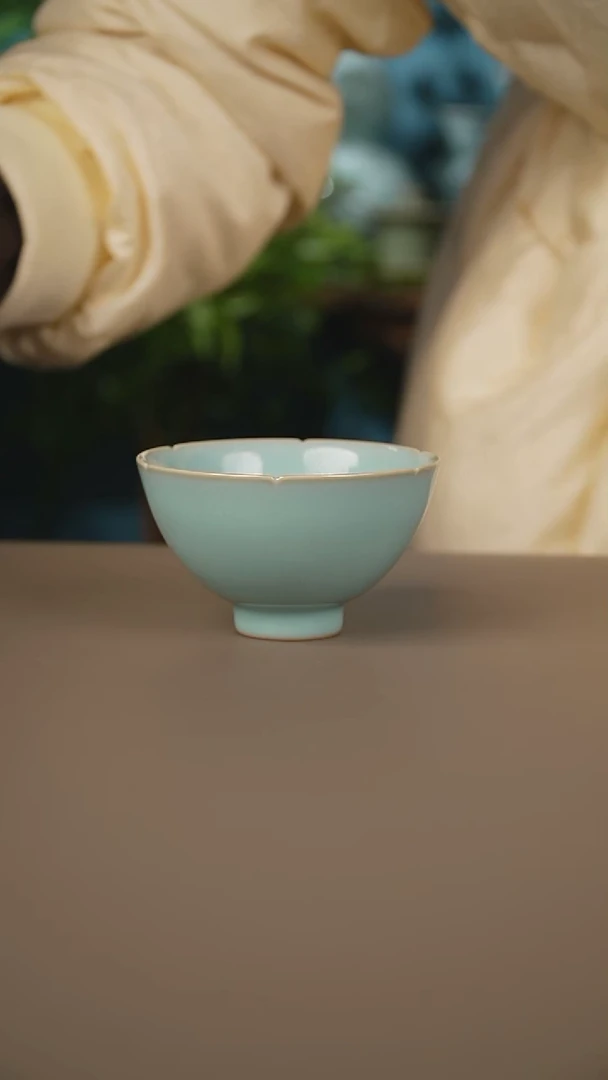 赵志强葵口杯