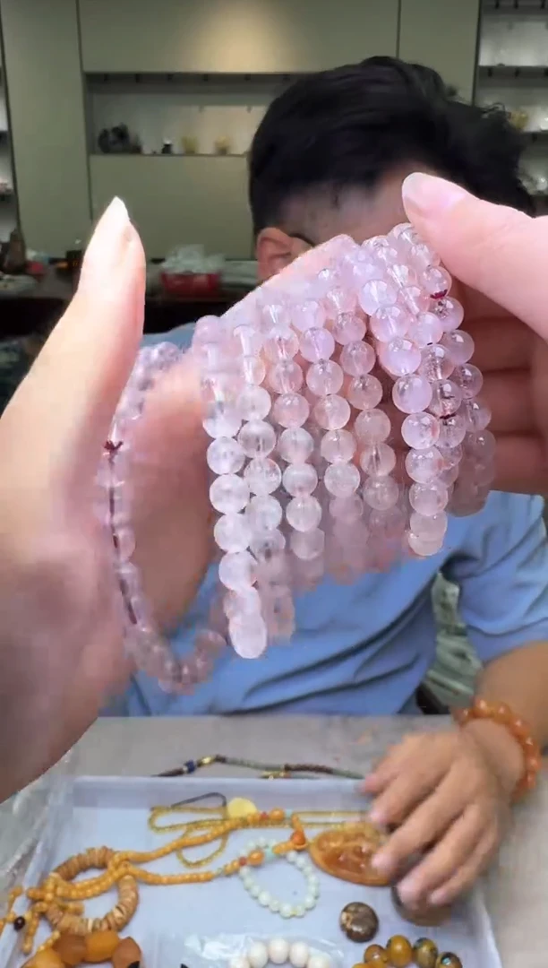 水晶手链未镶嵌多样性发一件 208