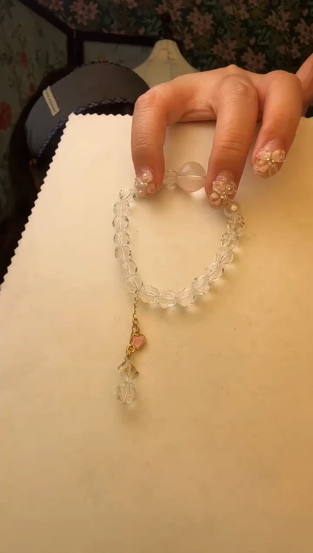 水晶手链未镶嵌白水晶设计手串