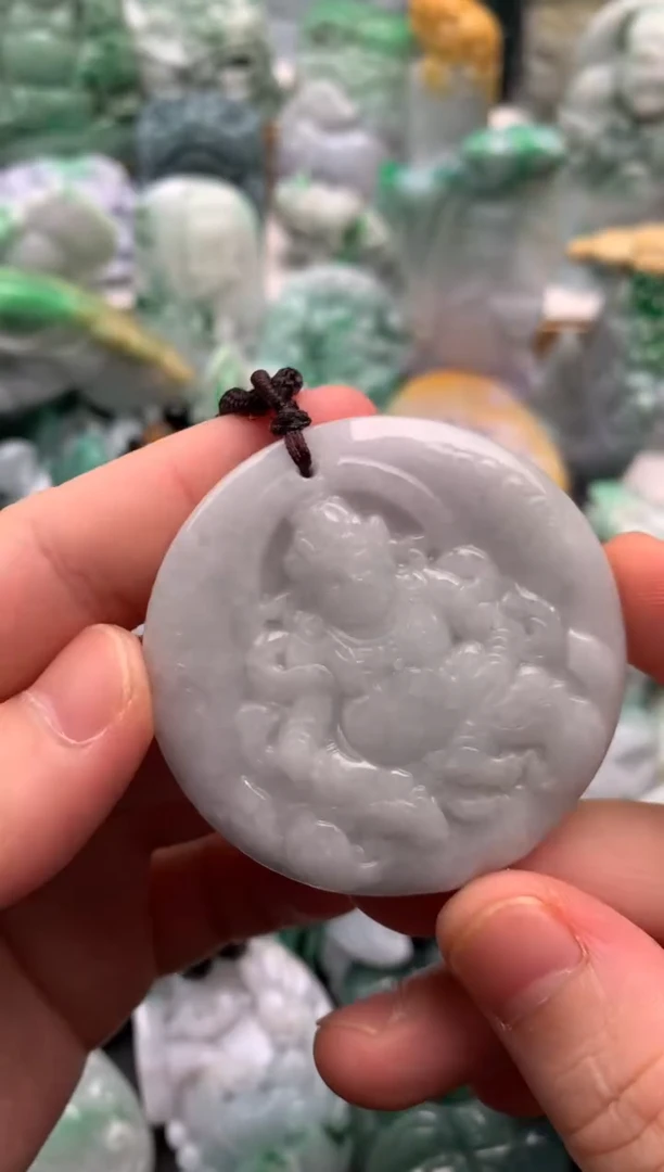 吊坠(不含链)未镶嵌翡翠1