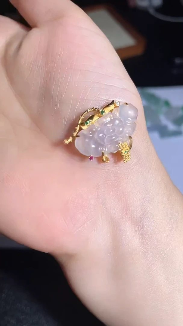 颈饰银S925镶嵌翡翠202555555