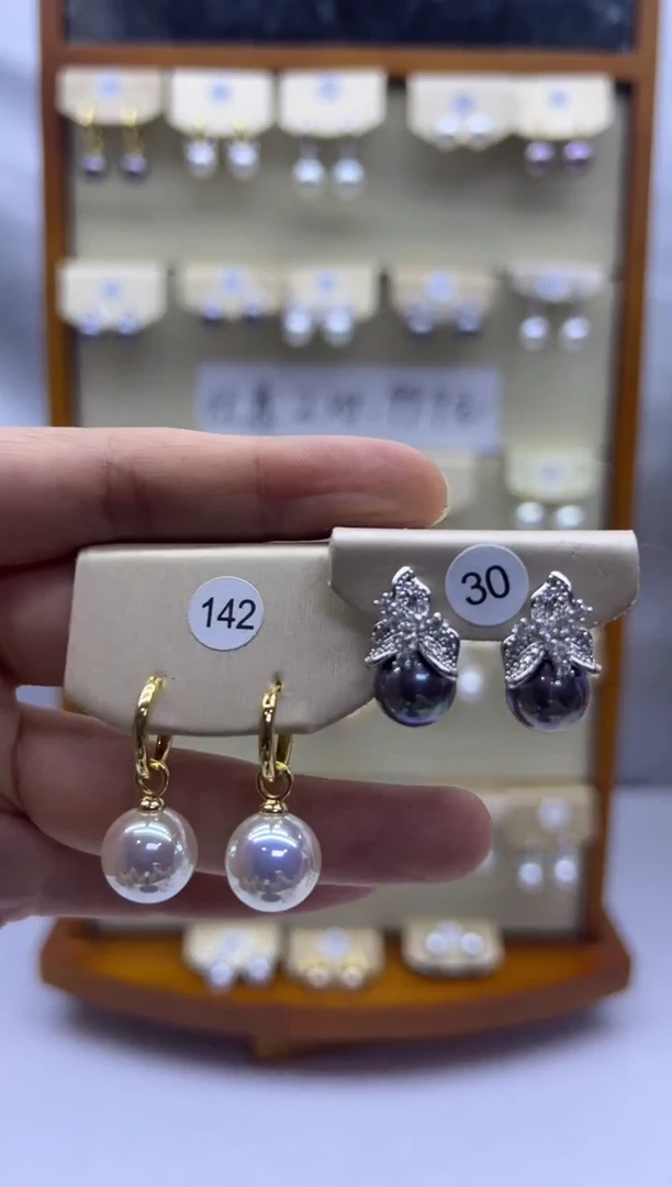 未镶嵌耳饰淡水珍珠142+30