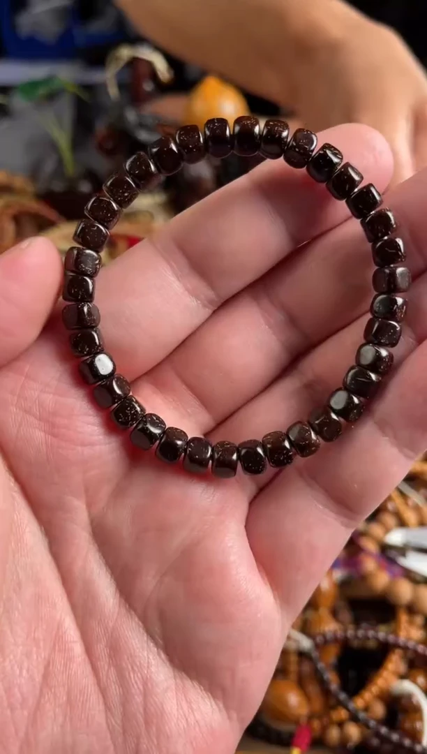 椰蒂手串王胖子文玩工作室六方单圈