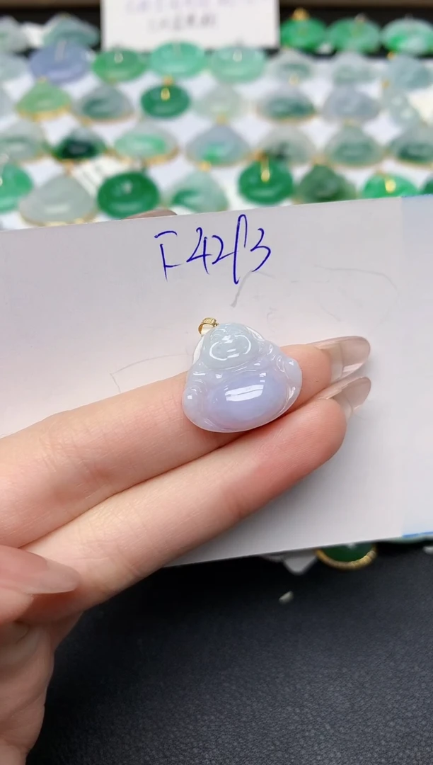 颈饰未镶嵌翡翠天然缅甸A货翡翠百元以上9元证书费自理