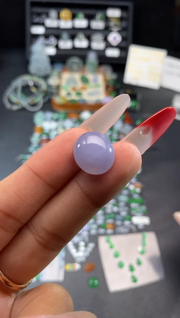 【闪购商品】翡翠挂件未镶嵌蛋面