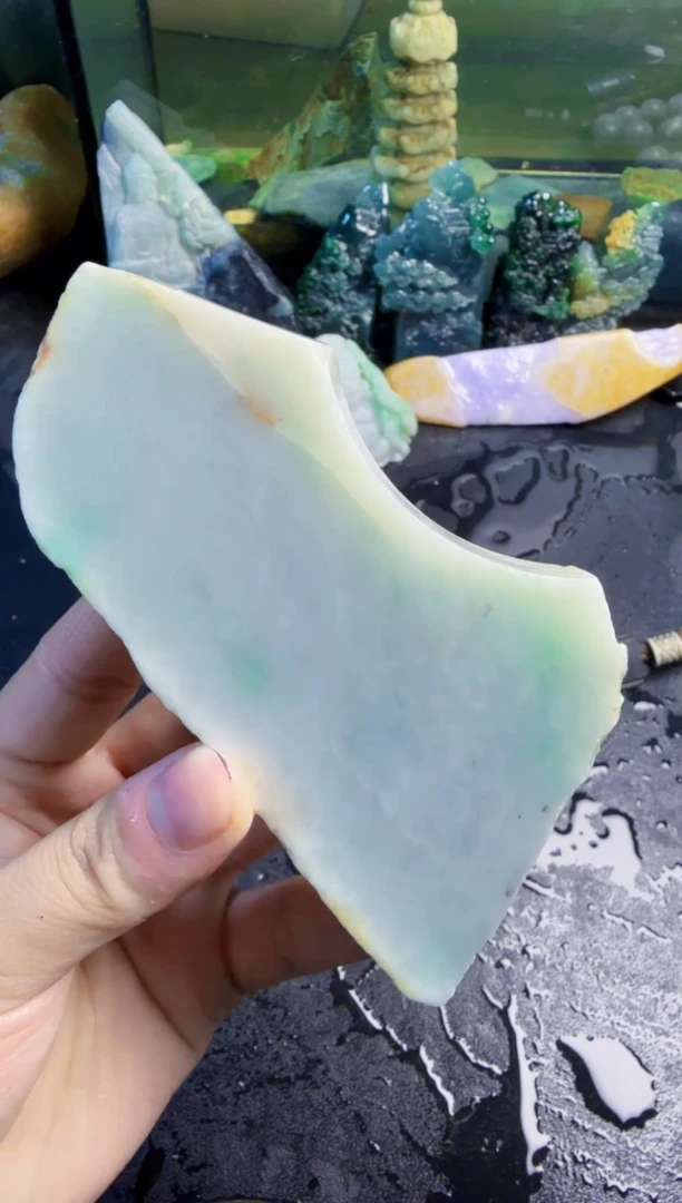 未镶嵌挂件翡翠天然翡翠014
