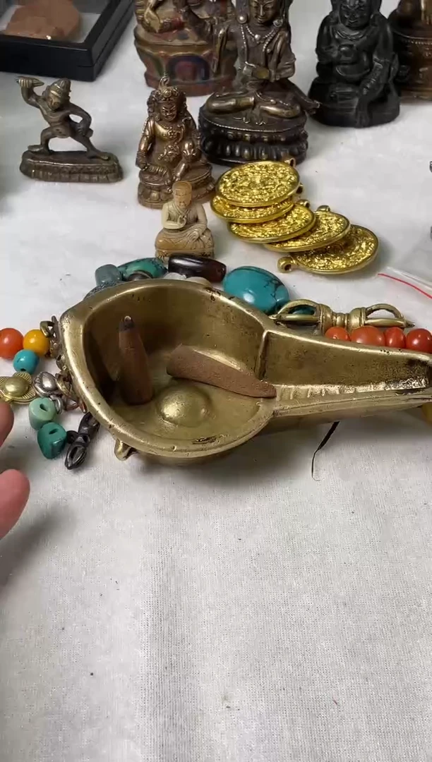 直播间的福利一件 拉修铜灯