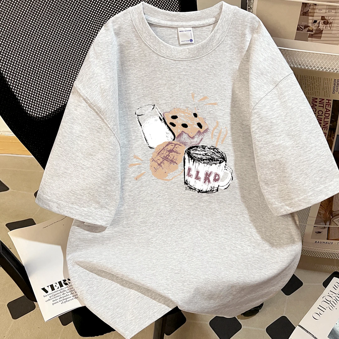 外贸撤回尾货清仓捡漏~潮牌ins夏季短袖恤男女士宽松上衣服BQ