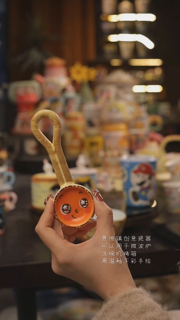 景德镇釉下彩绘设计师款式陶瓷