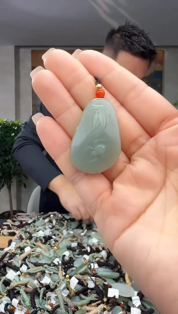 颈饰未镶嵌和田玉拍一发一多样性发货