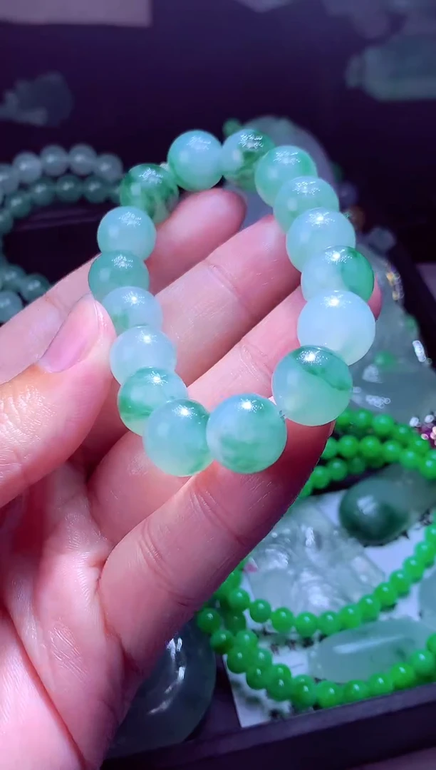 未镶嵌定制翡翠刘*#翡翠毛货定制570017