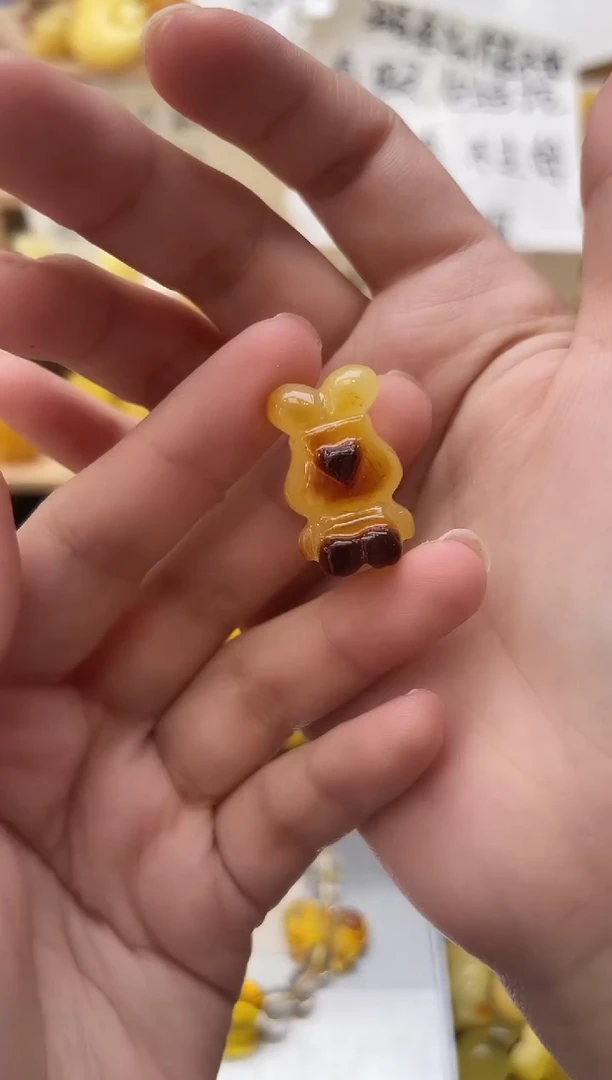 琥珀未镶嵌珠宝奇石141琥珀蜜蜡微瑕