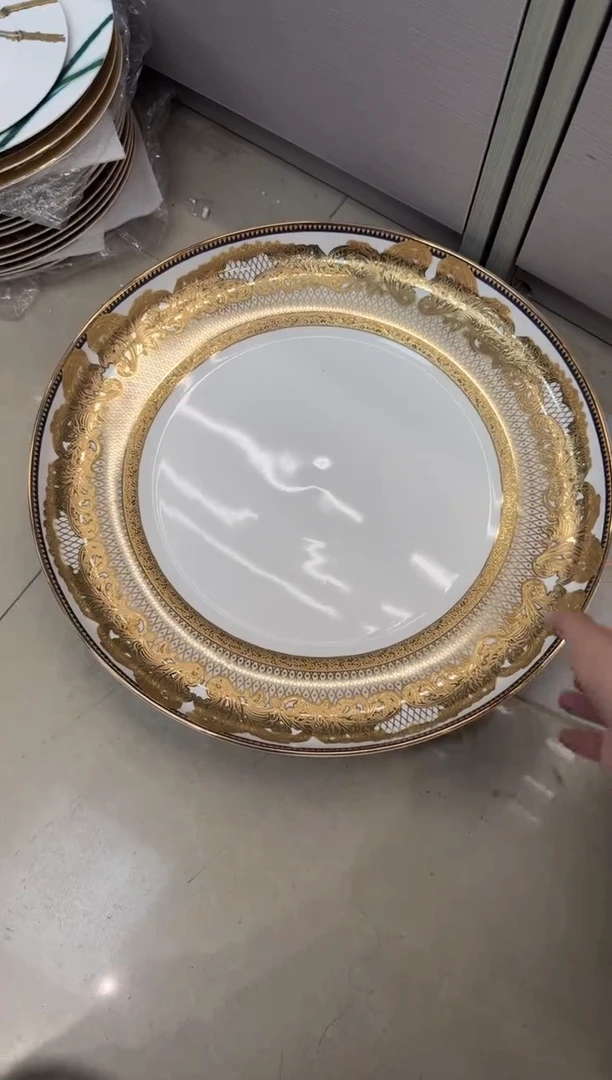 瓷片16英寸窝盘 1个