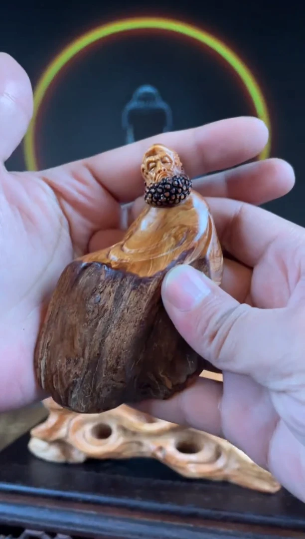 柏木（崖柏）手工摆件,先抢先得! 编号:332