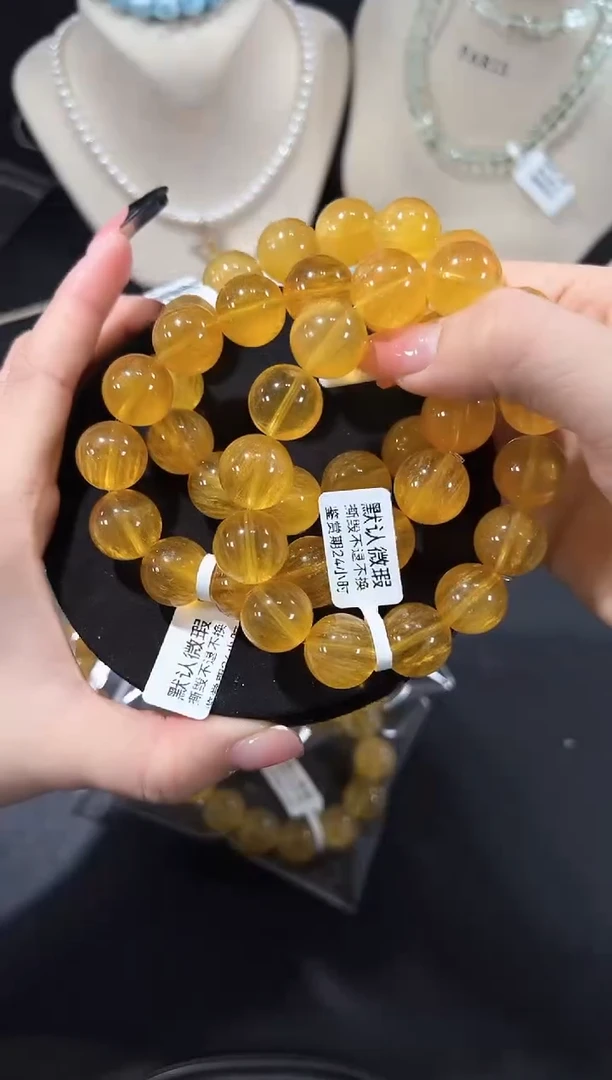 未镶嵌手链萤石34u多样性发其一【1条】默认微瑕15mm