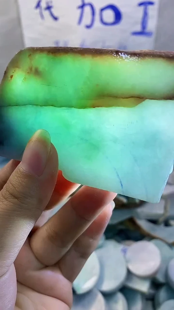 裸石翡翠纯天然翡翠A货3