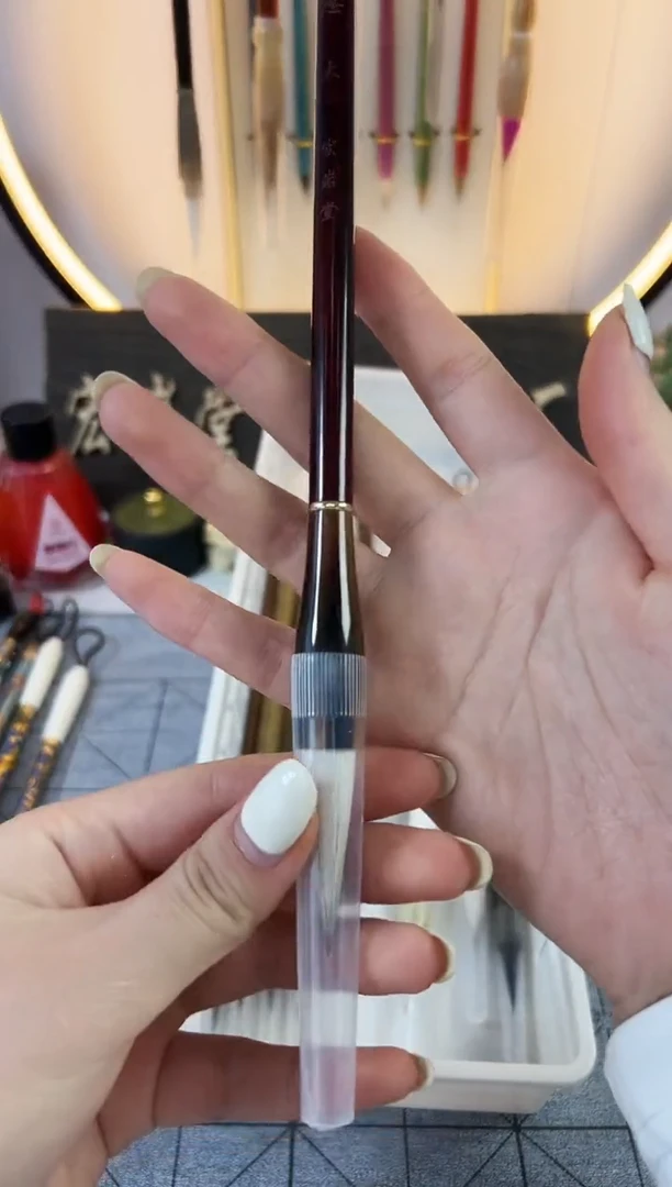 E519 定制毛笔微瑕一支