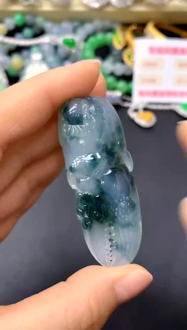 颈饰未镶嵌翡翠343-中国好珍宝